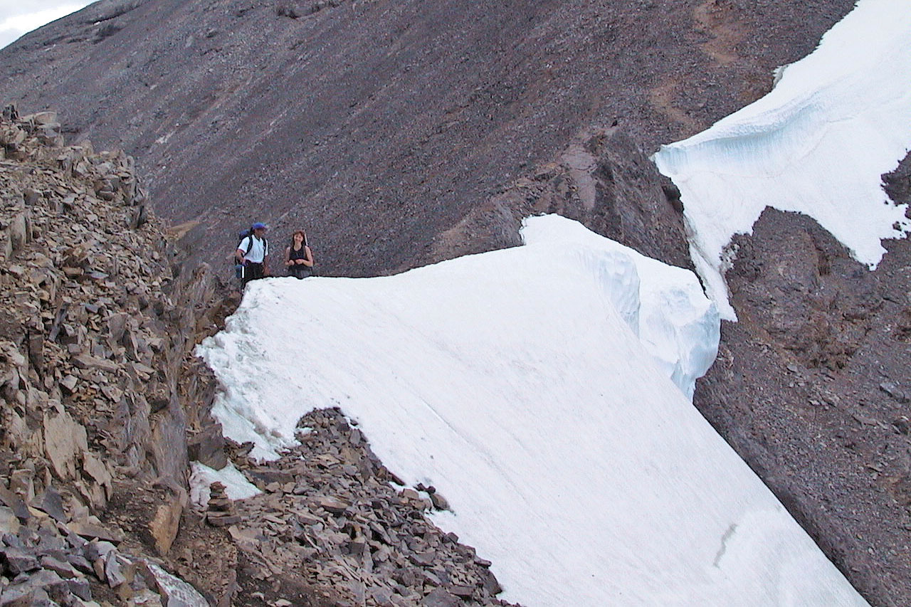 snow cornices