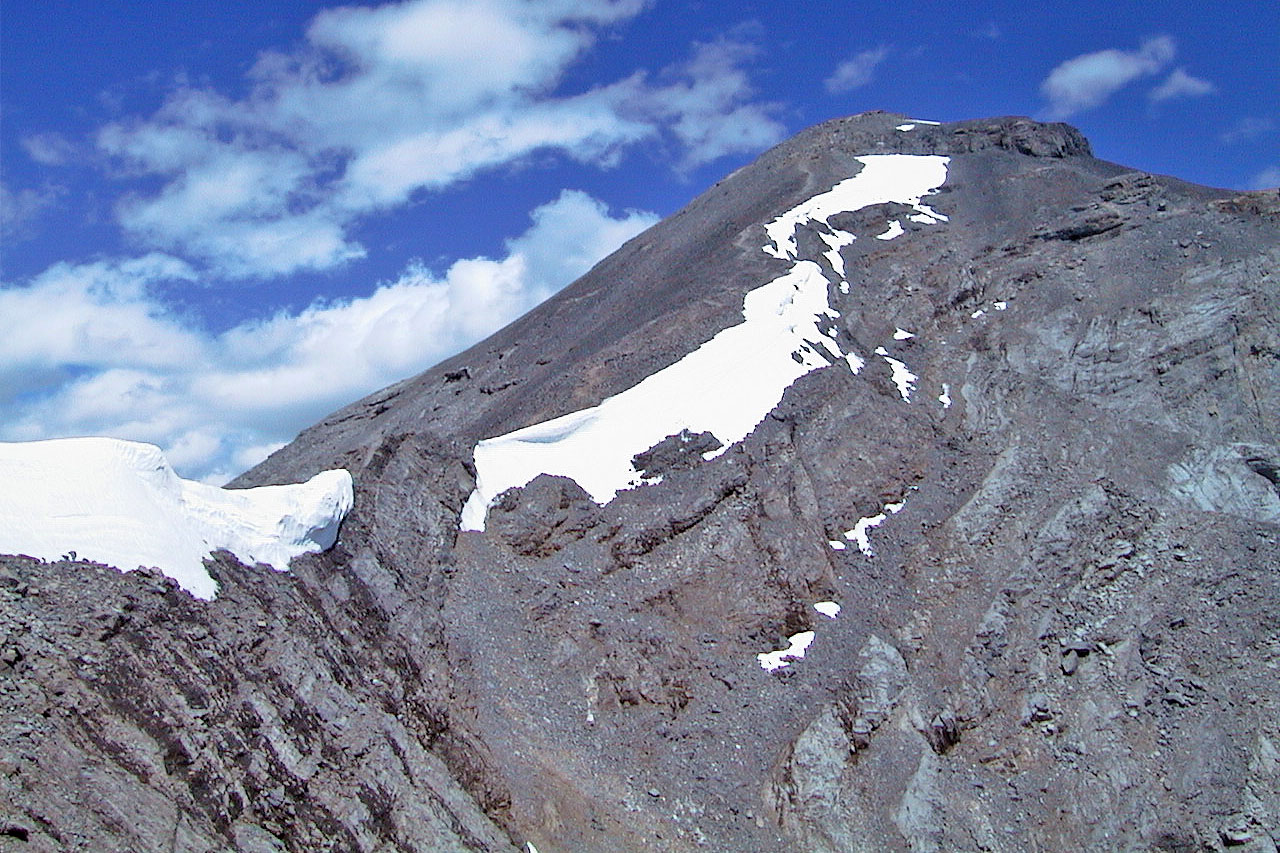 View of the summit